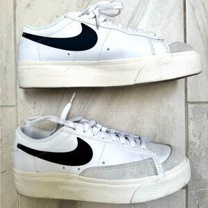 Women's Nike Blazer Low Platform Shoes Size 9